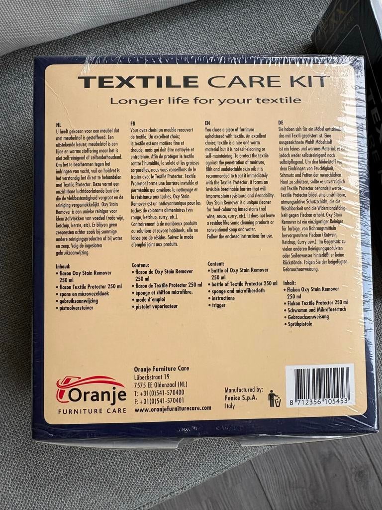 2 x FIX X Textile Care Kit - Textiel Bescherming & Reiniging, Meerkleurig, Nieuw, Ophalen of Verzenden, Modern