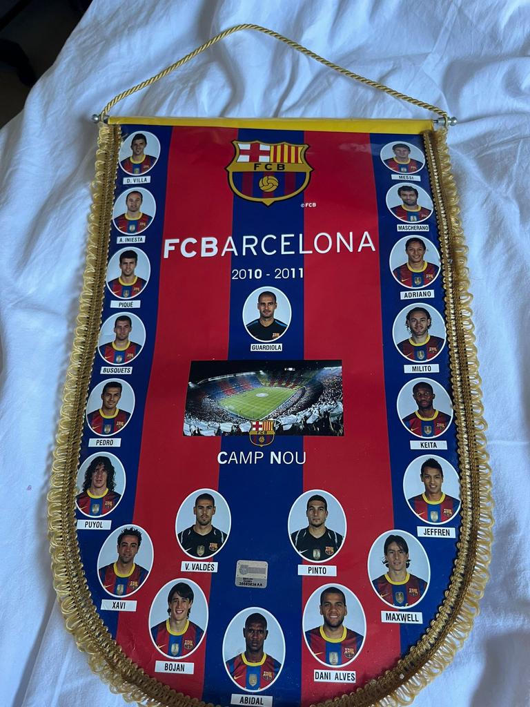 FC Barcelona Vaantje 2010-2011 - Historisch Seizoen, Ophalen of Verzenden, Zo goed als nieuw