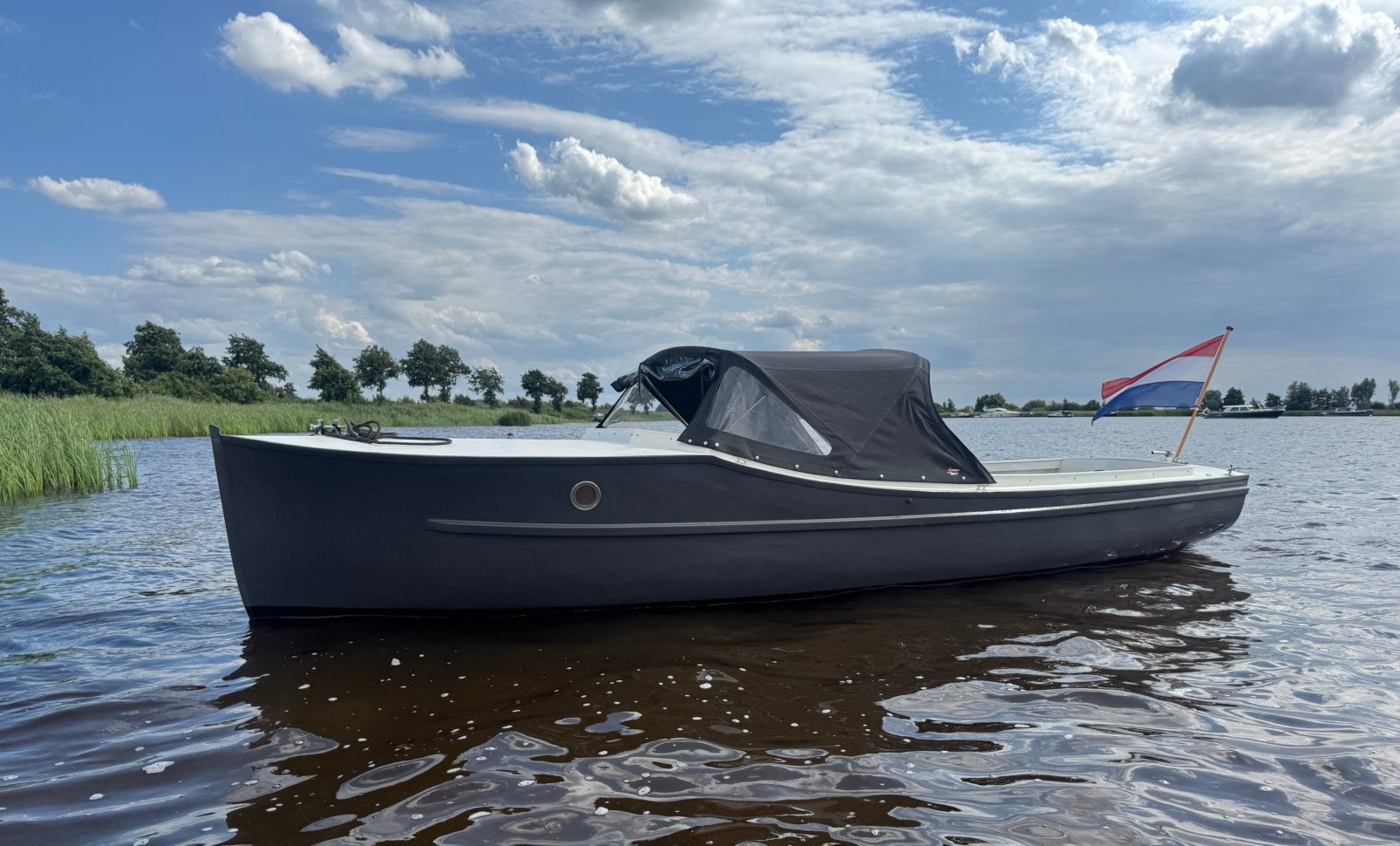 Zeer mooie stalen Bakdekker sloep, Watersport en Boten, 16 pk, Overige typen, Staal, Binnenboordmotor
