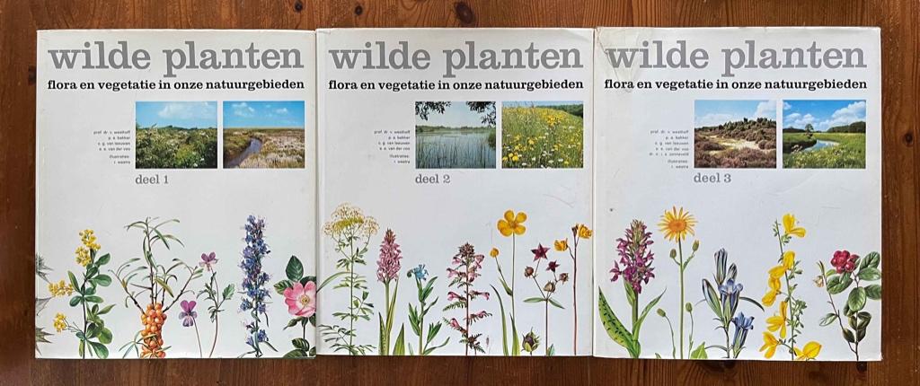 Wilde Planten (3-delig) flora en vegetatie in onze natuur, Boeken, Natuur, Gelezen, Bloemen, Planten en Bomen, Ophalen of Verzenden