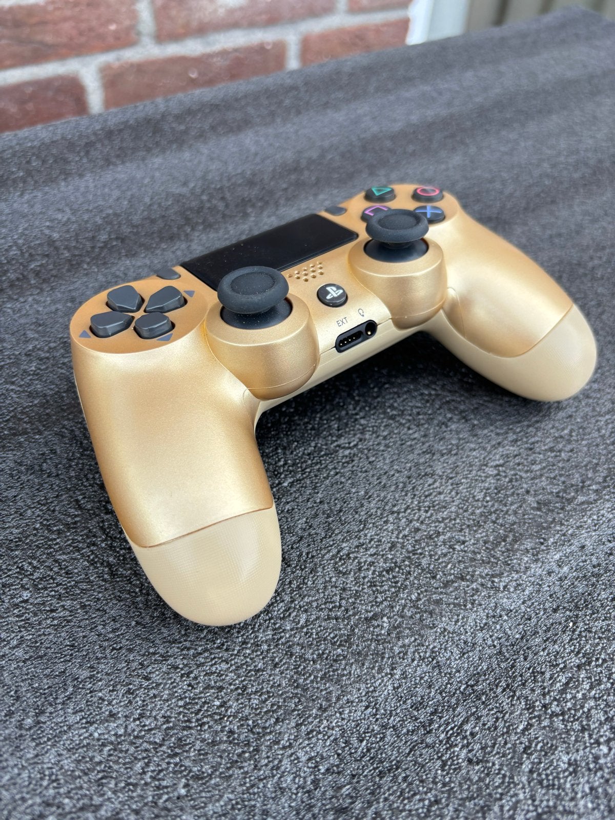 Te Koop Gouden Sony PlayStation 4 DualShock Controller, Ophalen, Zo goed als nieuw, Controller, PlayStation 4
