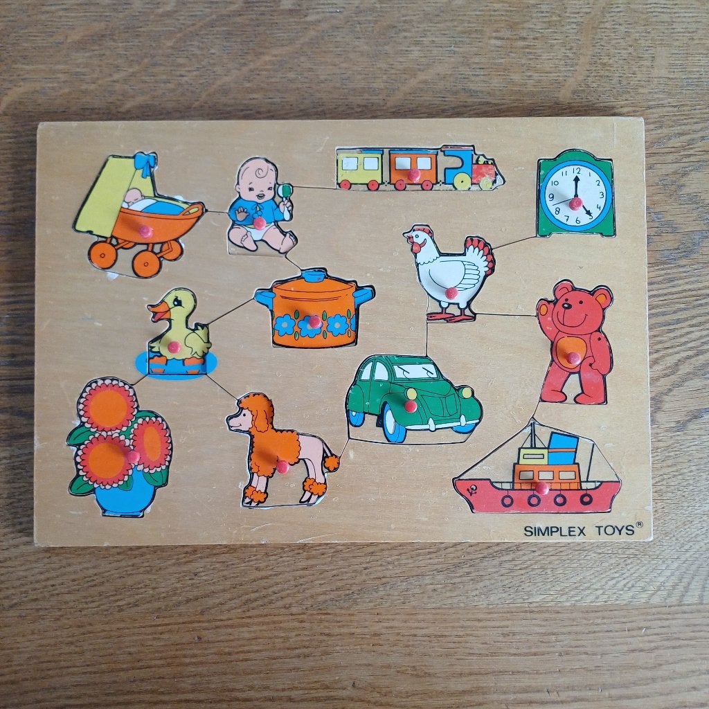 Puzzel Simplex Toys speelgoed, Gebruikt, 10 tot 50 stukjes, N.v.t., Ophalen of Verzenden