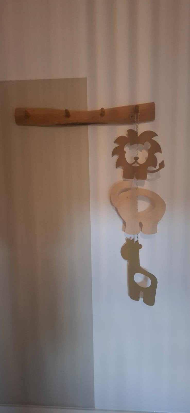 Slinger met dieren, Meerkleurig, Ophalen, Zo goed als nieuw, Wanddecoratie