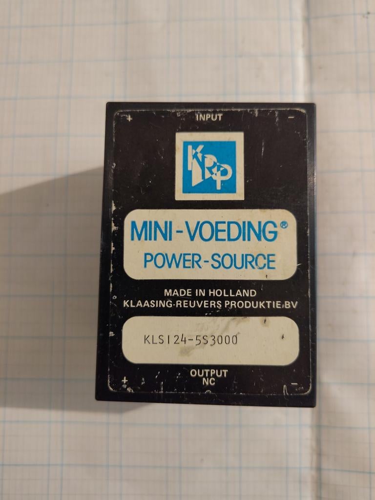 KRP Mini-Voeding Power-Source KLS124-5S3000, Computers en Software, Interne voedingen, Gebruikt, Ophalen of Verzenden