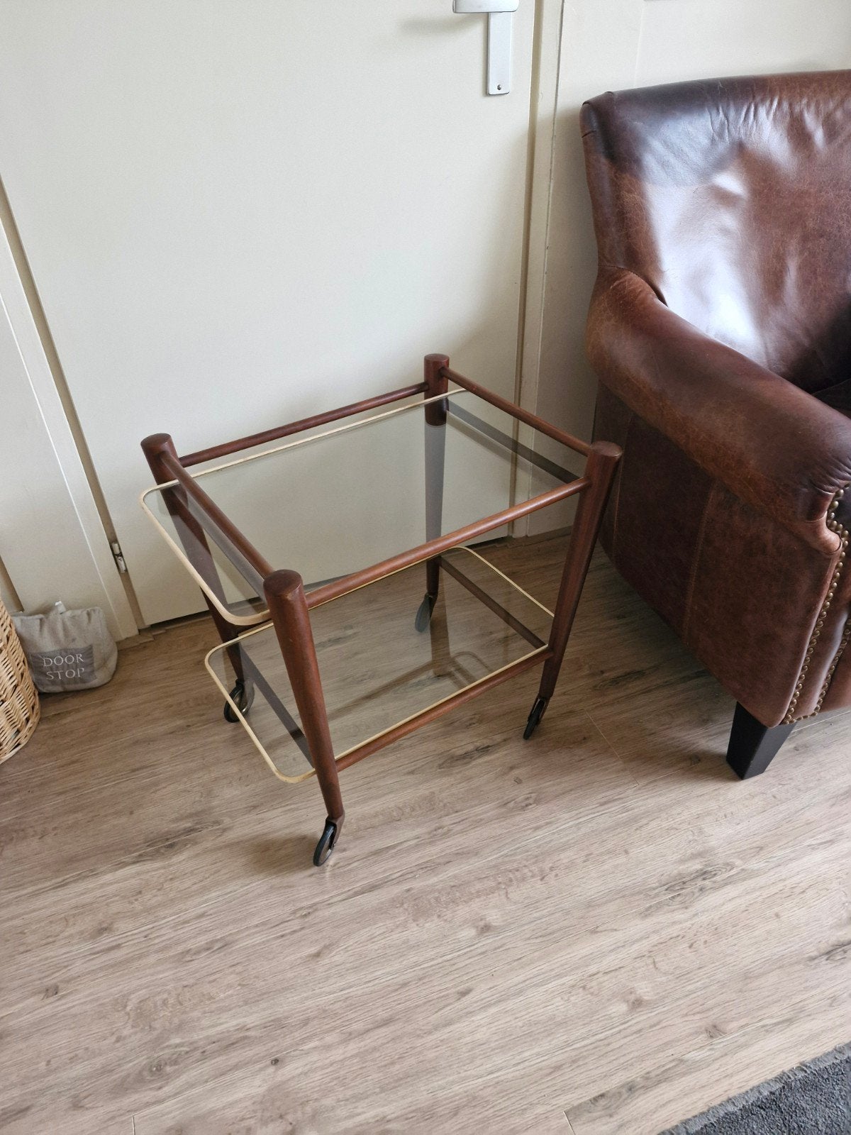 Vintage cees braakman trolley van pastoe. Deze trolley, Ophalen of Verzenden