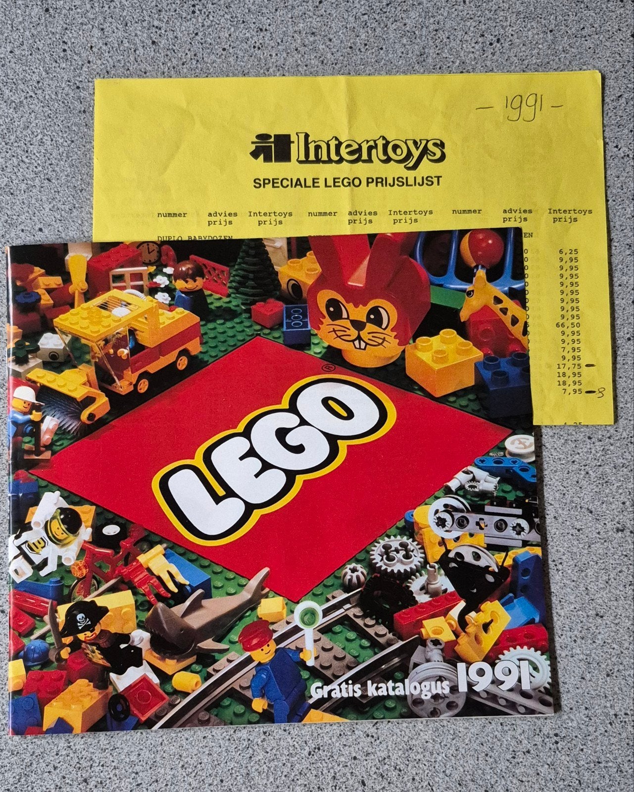 LEGO catalogi 1991, 1992, 1993, 1994, 1995, 1996, 1998, Ophalen of Verzenden, Zo goed als nieuw