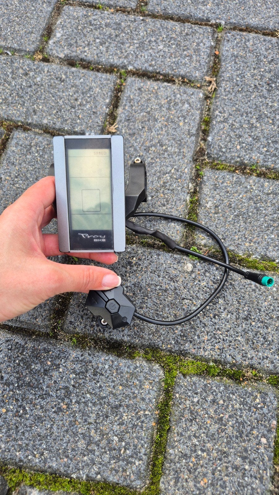Vogue Troy E-Bike LCD-display - defect voor onderdelen, Elektrische fiets, Gebruikt, Verzenden, Vogue