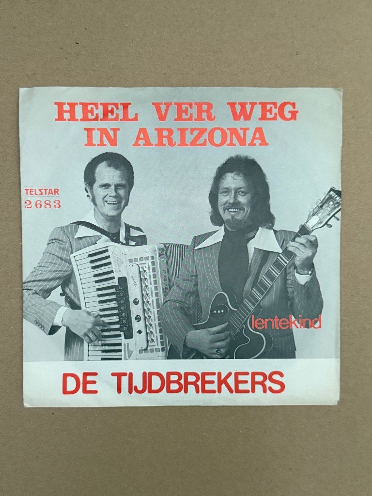 De Tijdbrekers- Heel ver weg in Arizona  - piraten topper, Cd's en Dvd's, Gebruikt, Overige formaten, Levenslied of Smartlap, Fotohoes