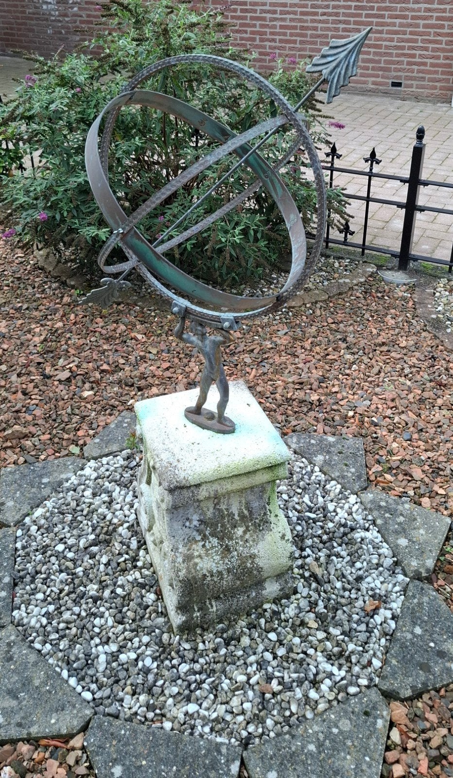 zonnewijzer, Ophalen