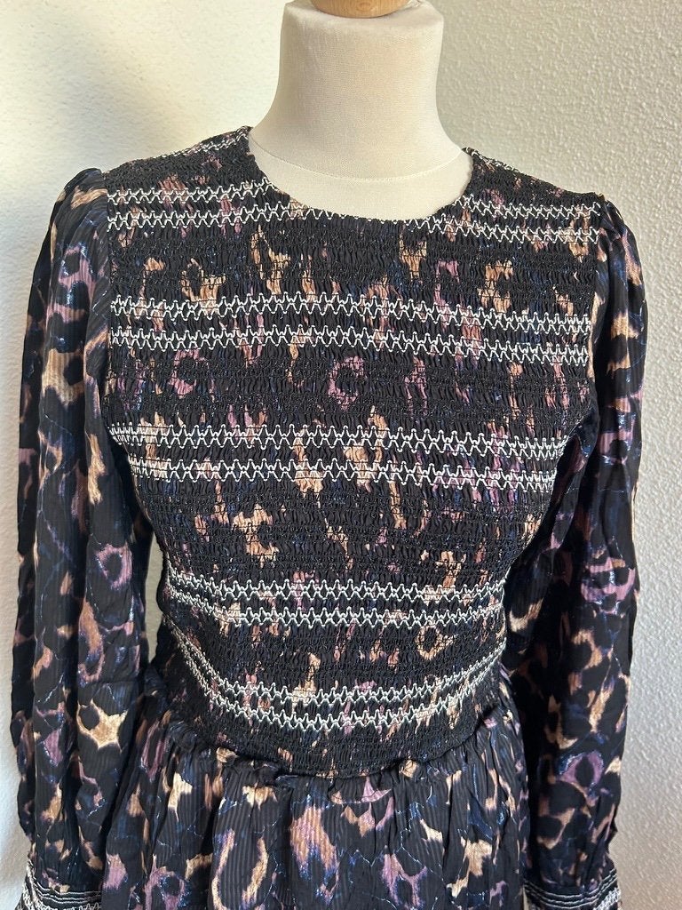 Fabienne Chapot maat 40 Caro Indi maxi dress 3014, Maat 38/40 (M), Bruin, Ophalen of Verzenden, Zo goed als nieuw