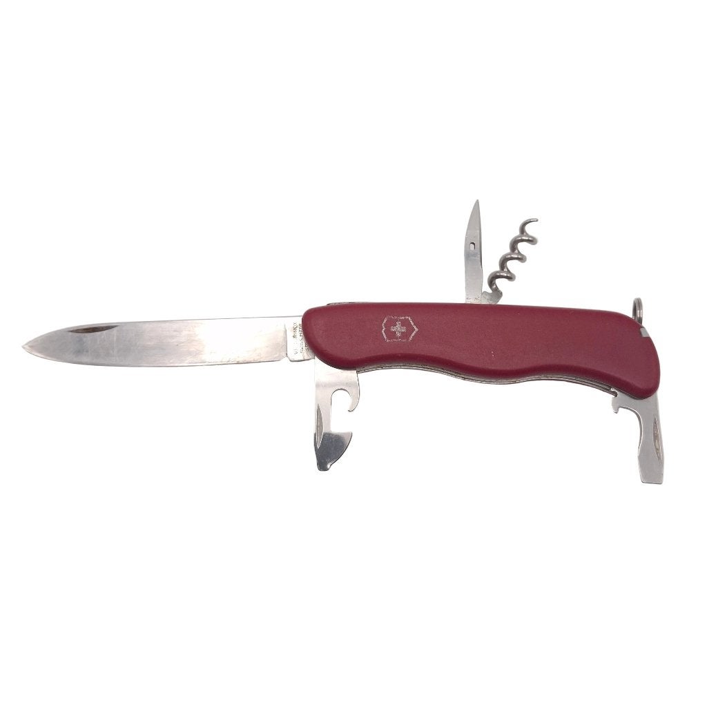 Victorinox Picknicker Slide-lock Rood – Grade C, Ophalen of Verzenden, Zo goed als nieuw