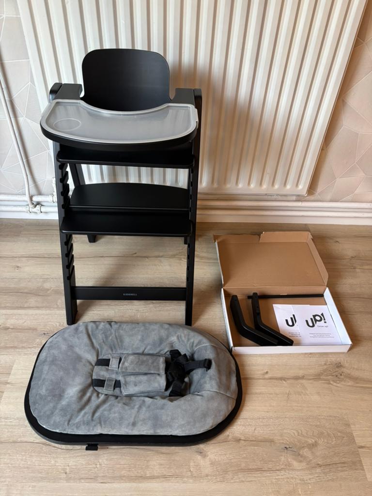 Kidsmill meegroeistoel incl baby en newbornset, Ophalen, Gebruikt, Meegroeistoel