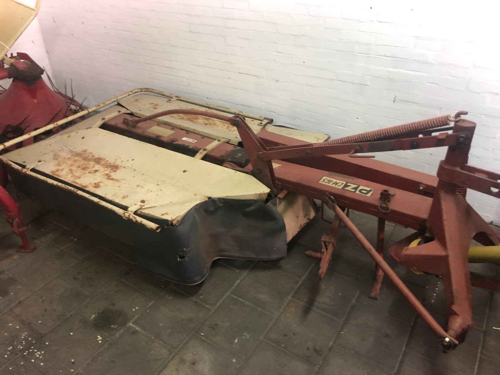 Pz 165 maaier en Fahr schudder, Ophalen