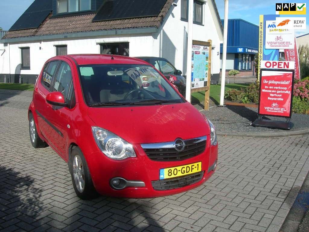 Opel Agila 1.2 Enjoy, Dealer onderhouden, 4 cilinders, 965 kg, Origineel Nederlands