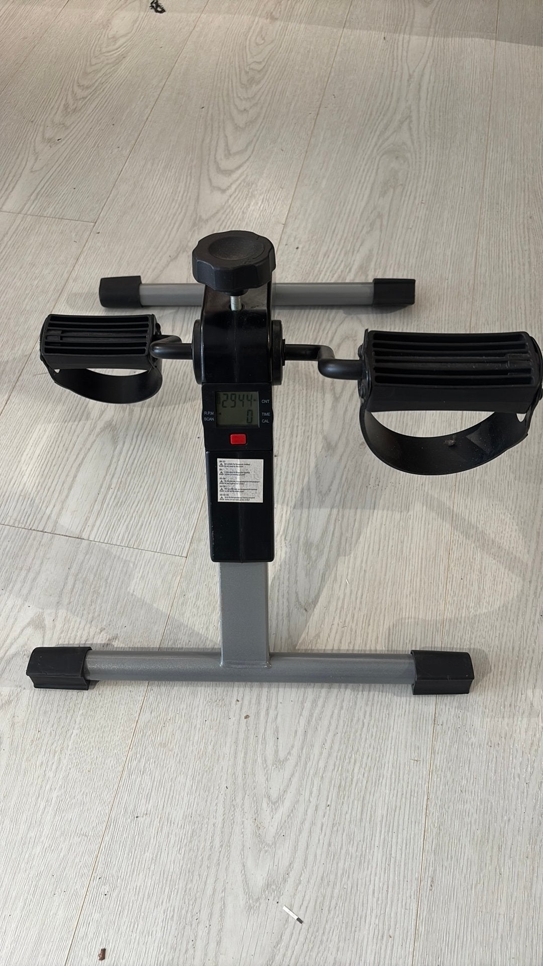 Pedaaltrainer / fietstrainer, Ophalen