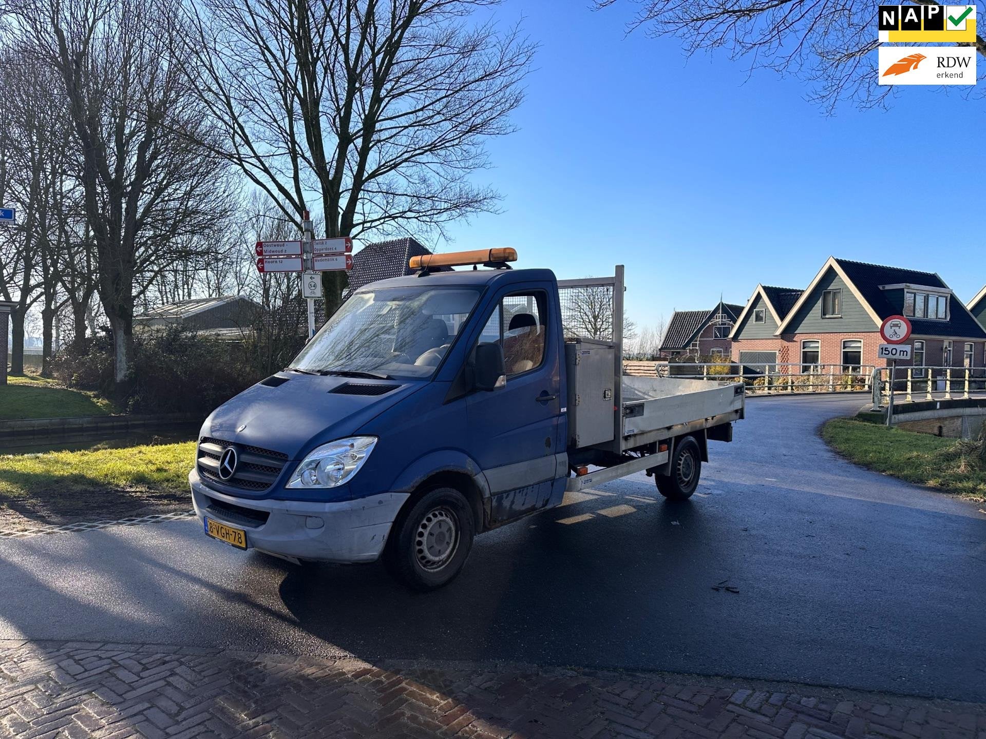 Mercedes-Benz Sprinter 313 2.2 CDI 366 DC Pick UP.PICK UP.Ai, Achterwielaandrijving, Gebruikt, 4 cilinders, 129 pk
