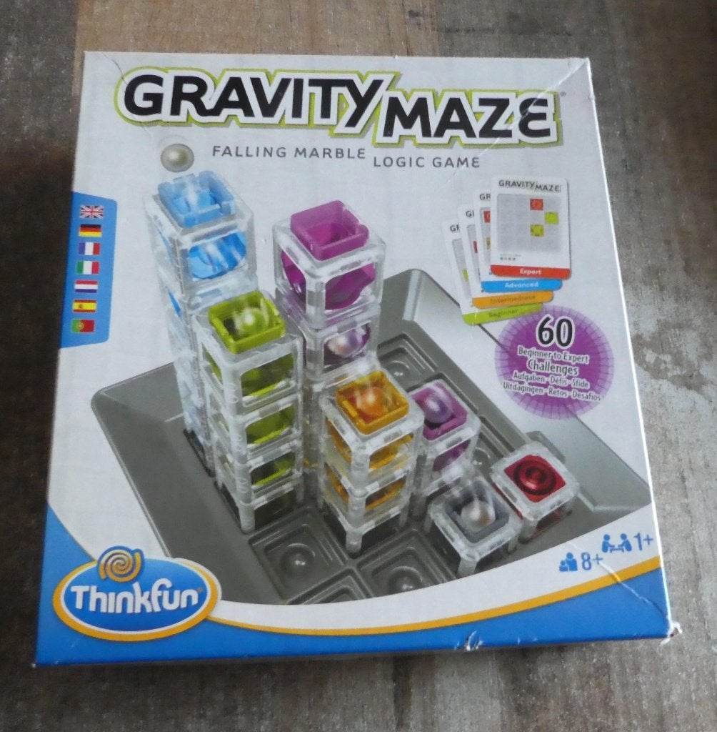 ThinkFun Gravity Maze - vanaf 8 jaar. Nieuw in doos., Ophalen of Verzenden, Nieuw, Bouwen