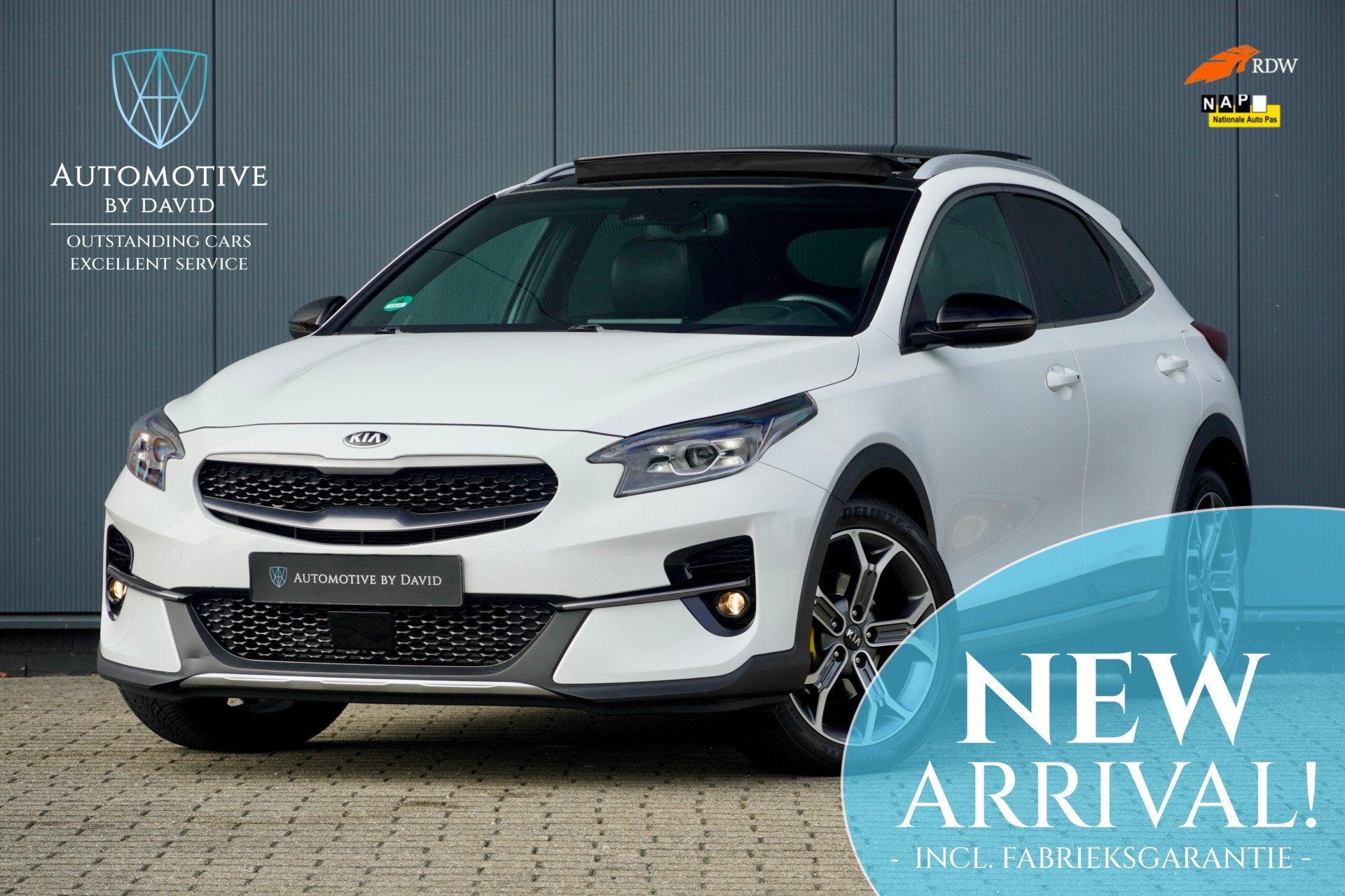 Kia Xceed 1.5 T-GDI 160 pk DYNAMICPLUSLINE AUTOMAAT / FABRIE, Auto's, Gebruikt, 4 cilinders, 160 pk, Leder en Stof