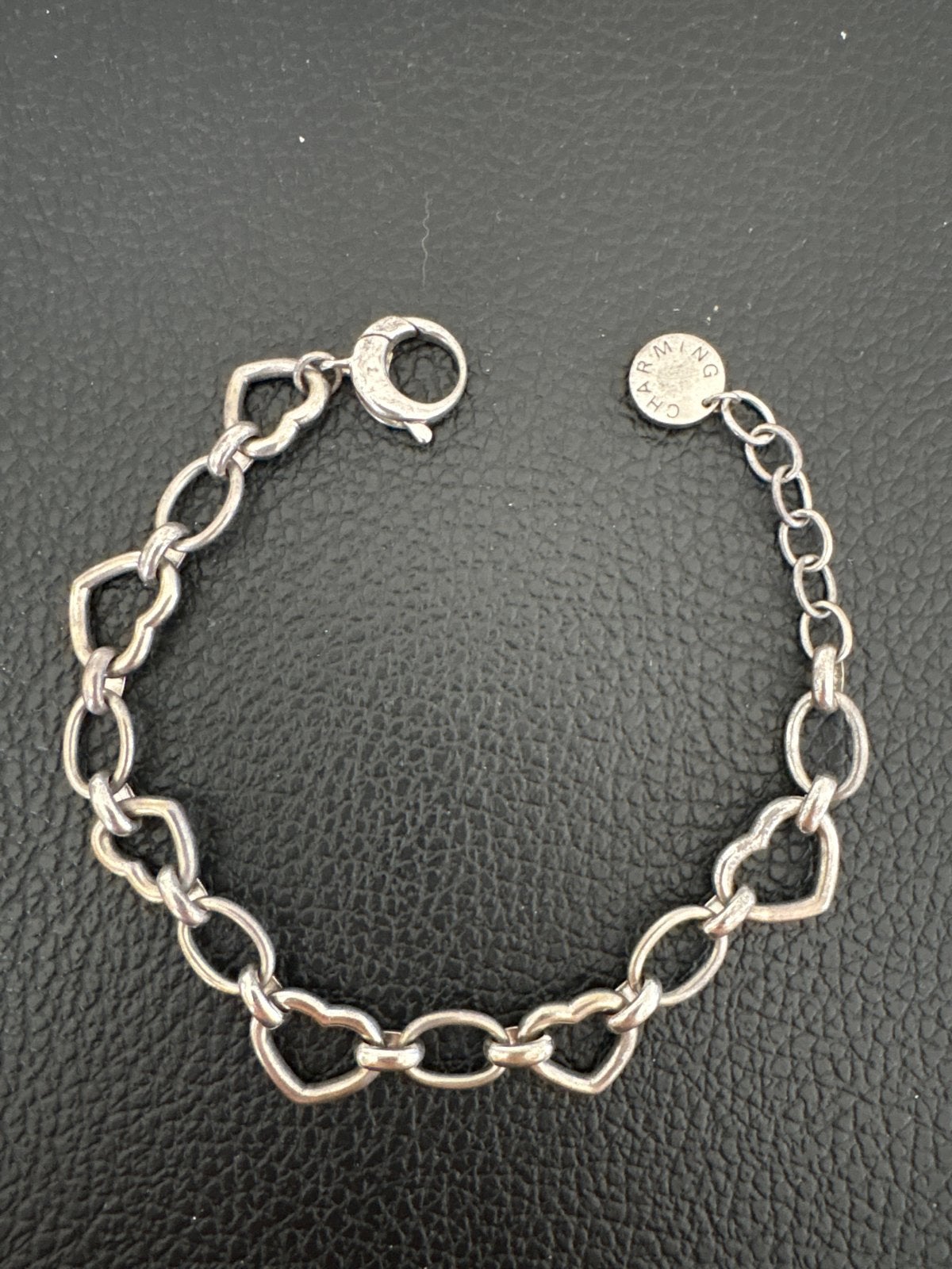 Ti Sento Zilveren Charming Armband, Gebruikt, Ophalen of Verzenden, Met bedels of kralen, Zilver