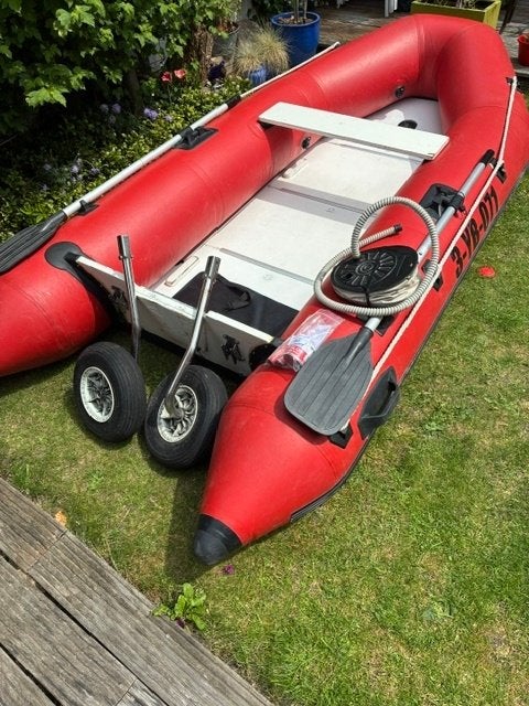 Wiking Sport RL 330 rubberboot type Zodiac, Watersport en Boten, Rubberboten, Gebruikt, 1 m, Hout, Buitenboordmotor
