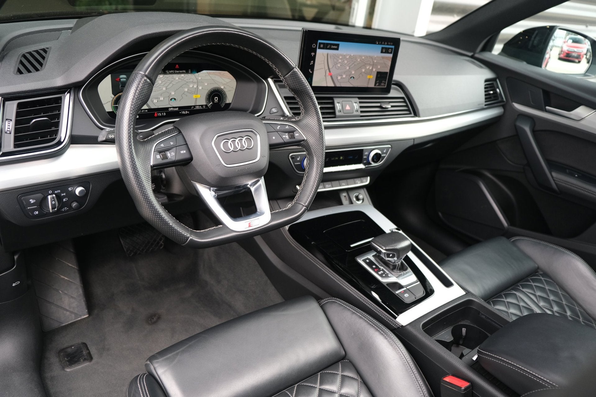 Audi Q5 Sportback 55 TFSI e quattro 367PK 2x S-line RS- Stoe, Automaat, Dealer onderhouden, Gebruikt, 4 cilinders
