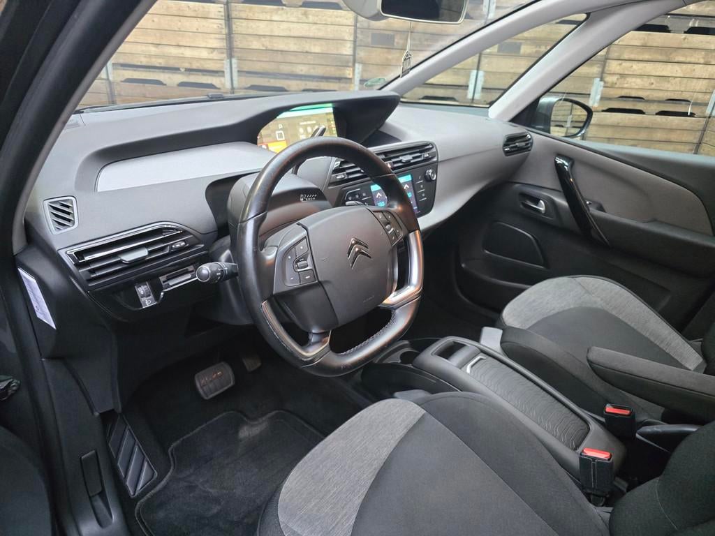 Citroen C4 Picasso 1.6 e-THP Exclusive Navi Pdc Clima LED LM, Auto's, Gebruikt, 4 cilinders, Leder en Stof, C4 (Grand) Picasso