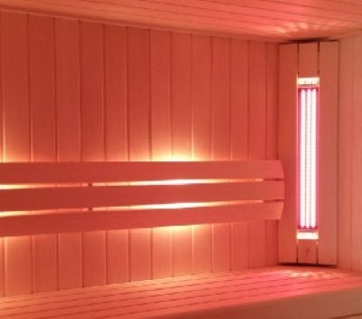 Maak van uw sauna een combisauna met een infraroodlamp., Sport en Fitness, Niet ingevuld, Onderdelen, Niet ingevuld, Nieuw