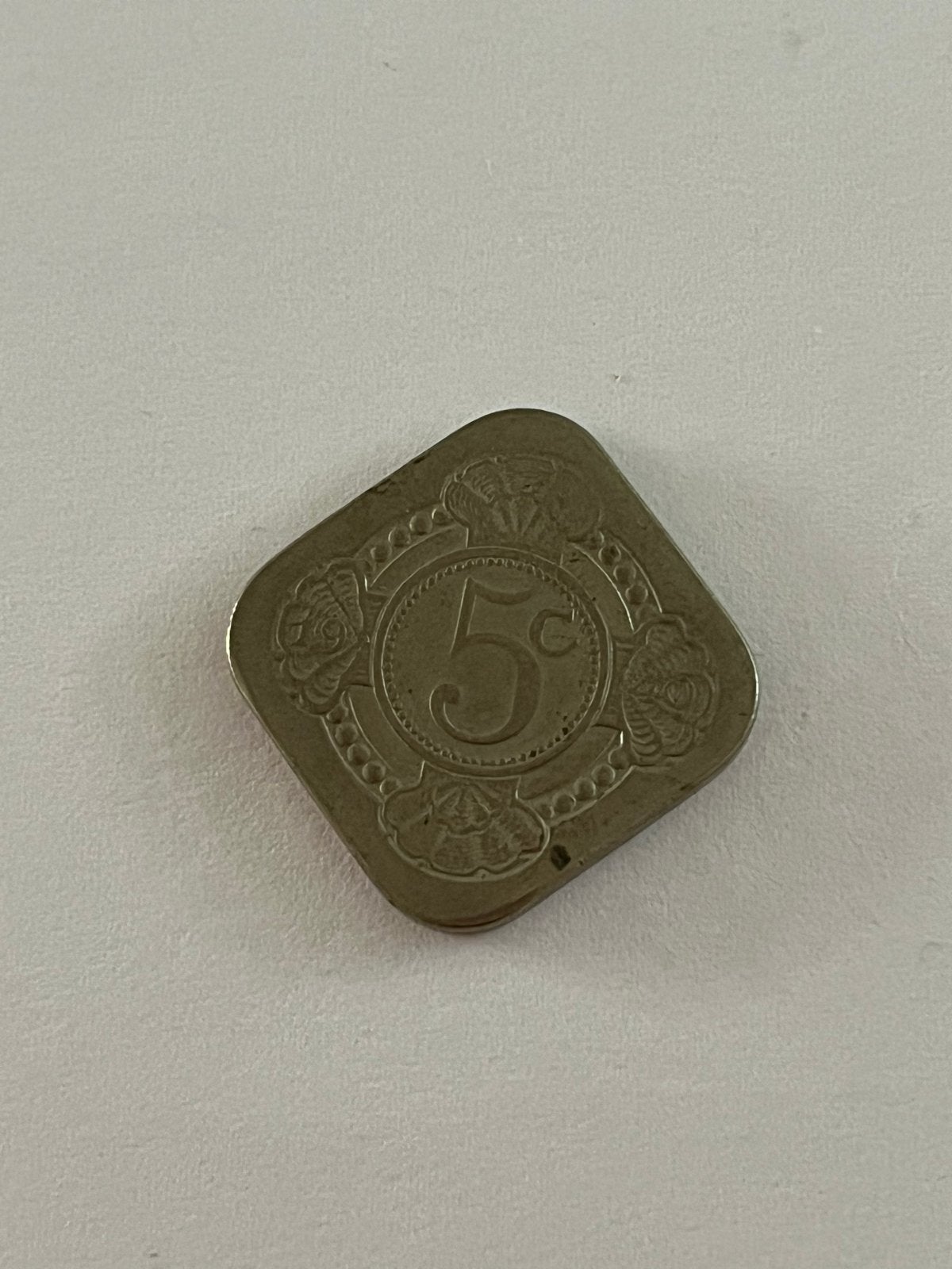 Nederland 5 cent 1975 - 30 jaar bevrijding, Postzegels en Munten, Ophalen of Verzenden, Koningin Juliana, 5 cent, Losse munt