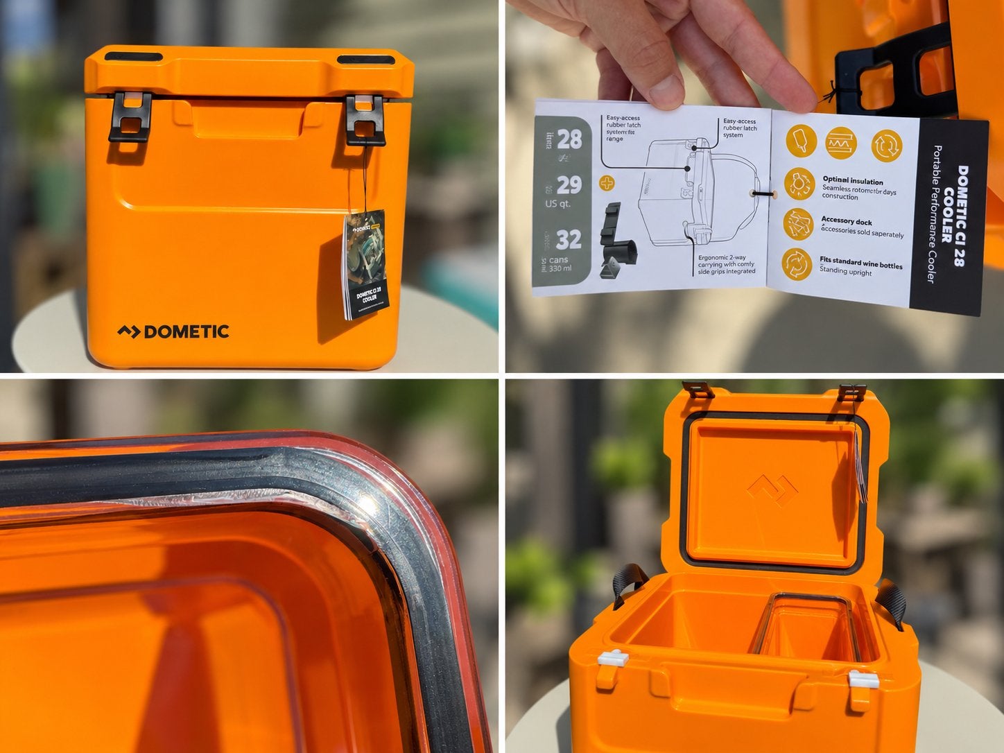 Dometic Cool Ice 28L passieve koelbox (nieuw), Ophalen of Verzenden, Zo goed als nieuw, Koelbox, Koelelement