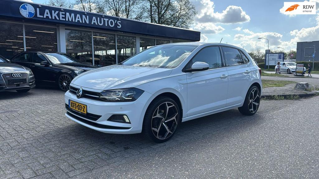 Volkswagen POLO 1.0 TSI Carplay Whiteline Automaat Huurkoop, Auto's, Gebruikt, Euro 6, 95 pk, Start-stop-systeem