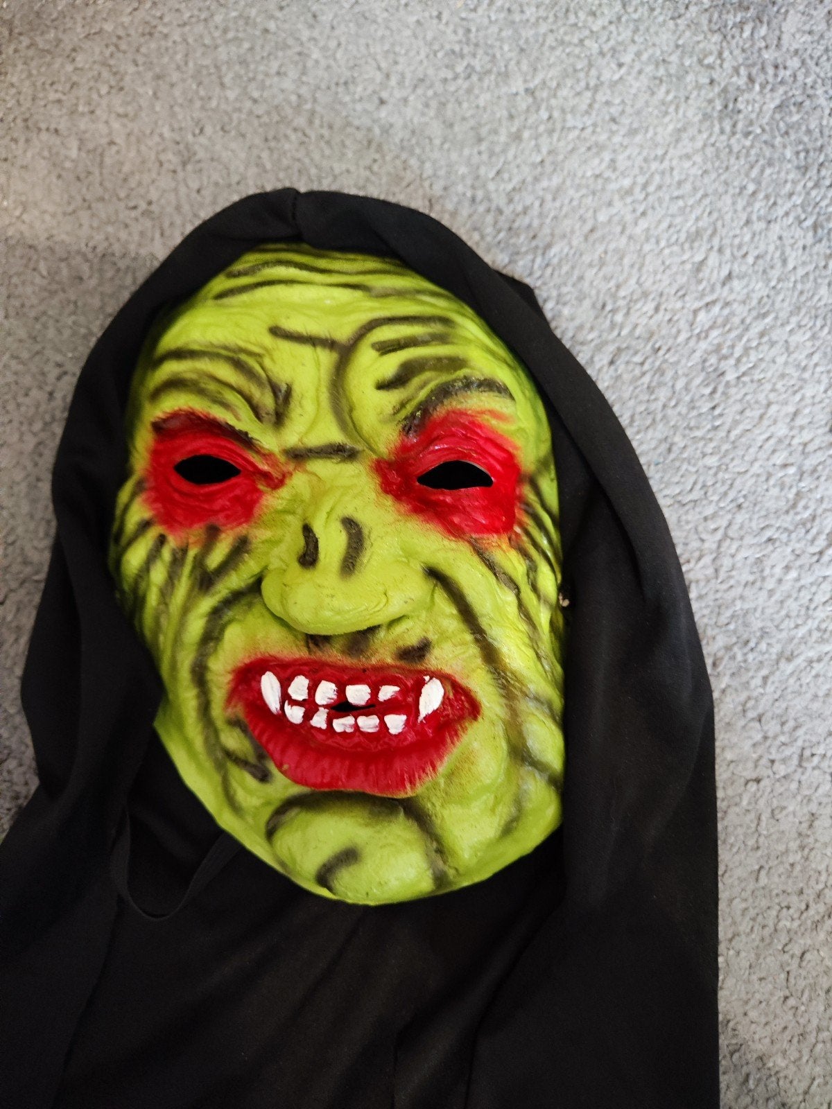 Nieuw Halloween Masker - Griezelige Heks/Vampier, Ophalen of Verzenden
