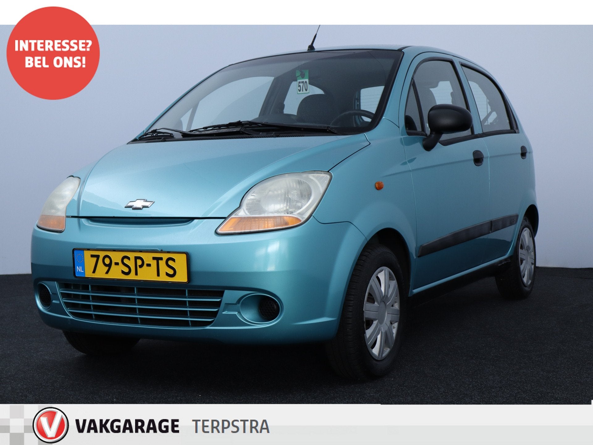 Chevrolet Matiz 0.8 Spirit/ NWE APK!/ Trekhaak/ Stuurbekr/ E, Auto's, Voorwielaandrijving, Gebruikt, Blauw, Origineel Nederlands