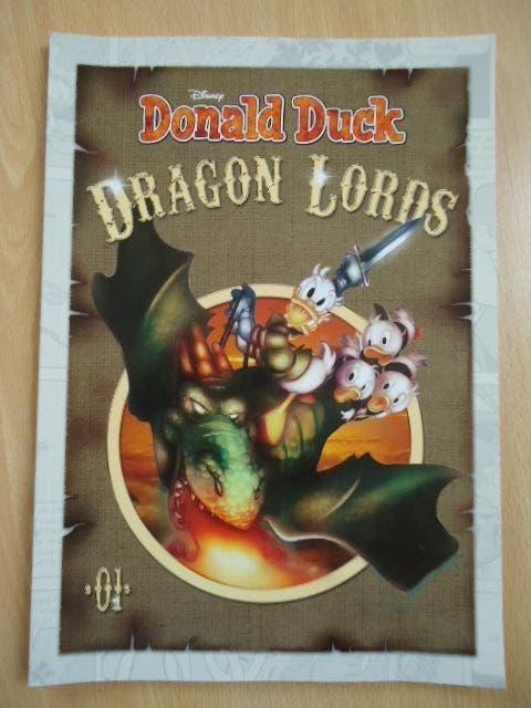 Donald Duck Dragon Lords deel 1, Boeken, Eén stripboek, Ophalen of Verzenden, Zo goed als nieuw