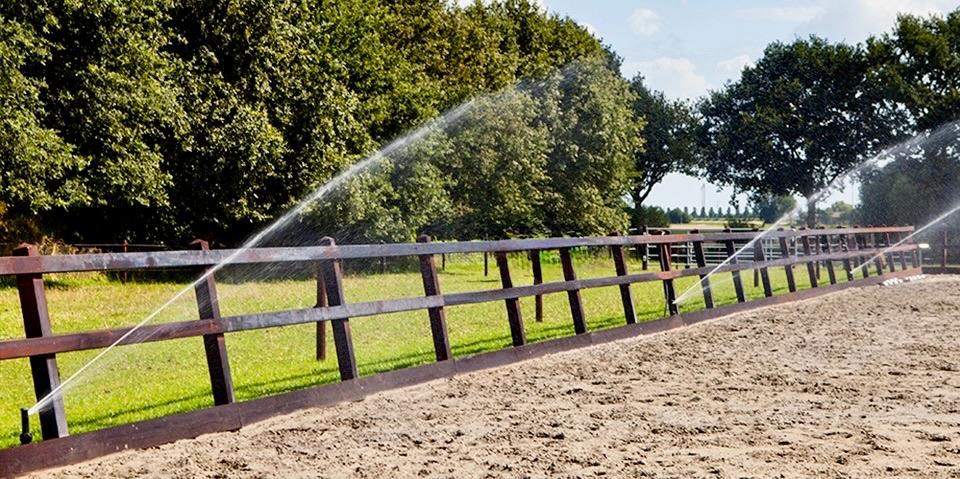 Beregening paardenbak aanleggen | Paddock & longeercirkel, Ophalen of Verzenden, Nieuw, Overige typen