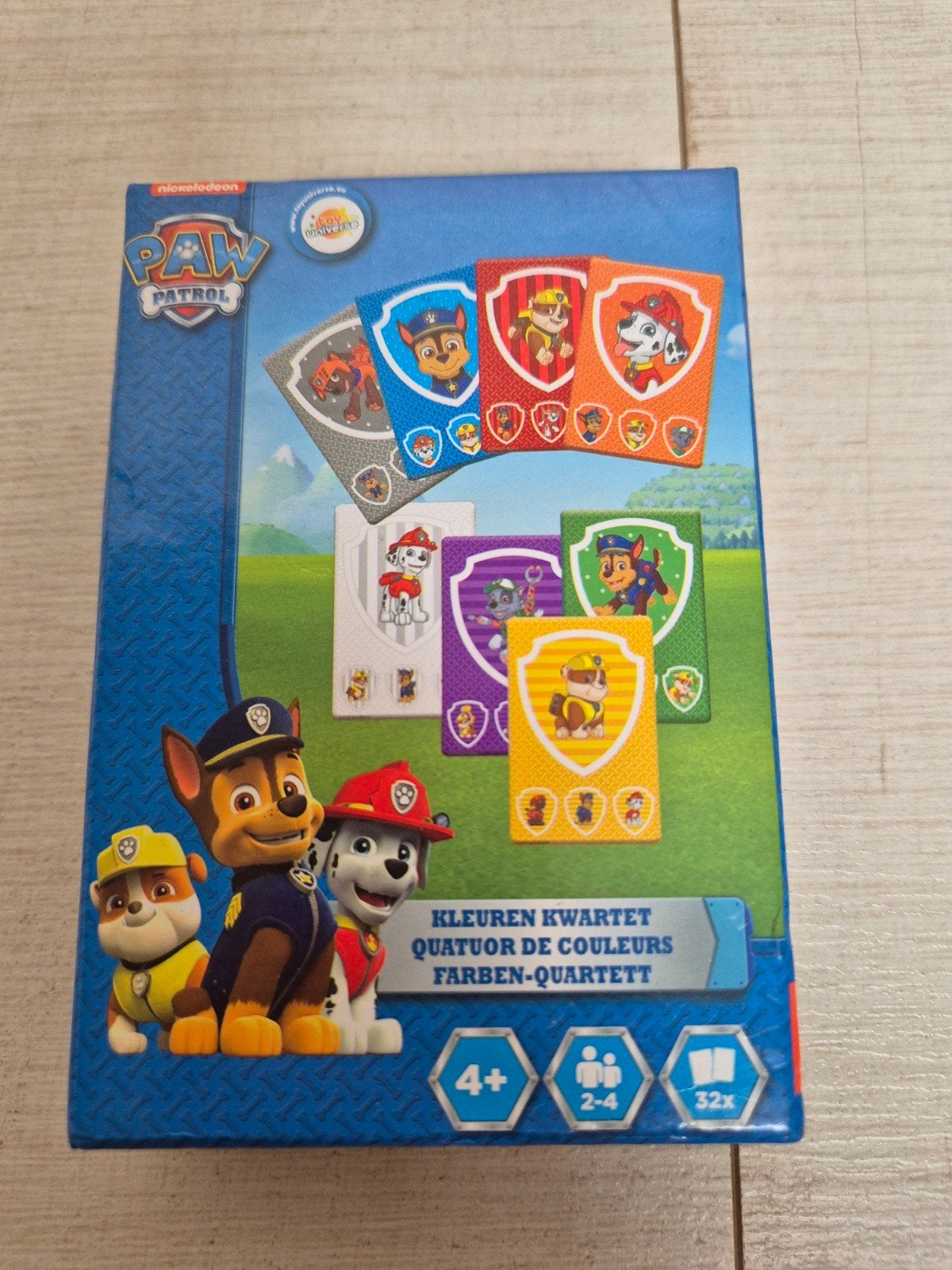 Paw Patrol Kwartet 4+ (Nickelodeon/ als NIEUW), Verzamelen, Ophalen, Zo goed als nieuw, Kwartet(ten)
