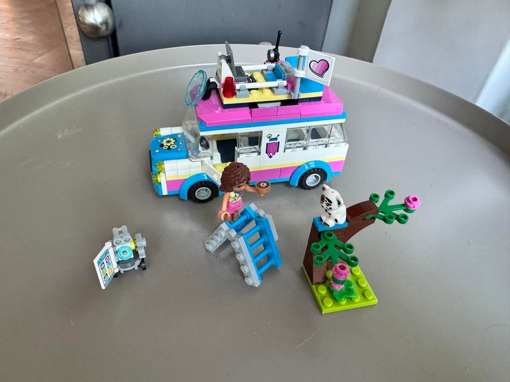 LEGO Friends 41333 Olivia's Missievoertuig, Ophalen of Verzenden, Zo goed als nieuw