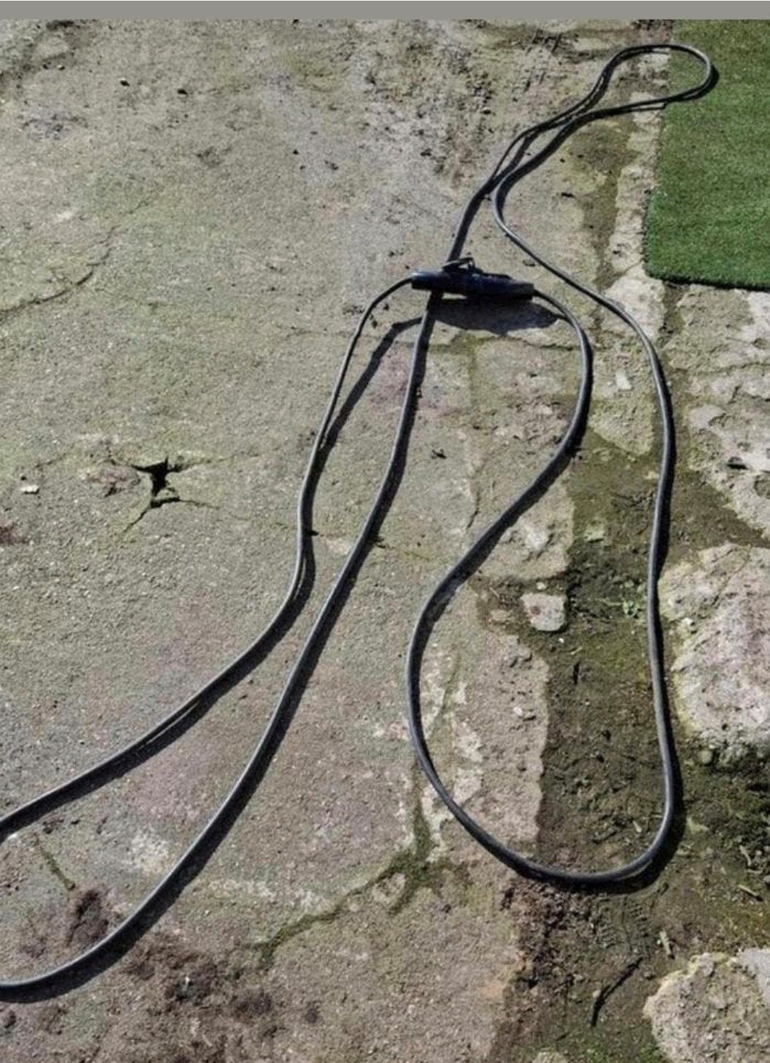 9.5 m krachtkabel, Doe-het-zelf en Verbouw, Elektra en Kabels, Ophalen, Zo goed als nieuw, Kabel of Snoer