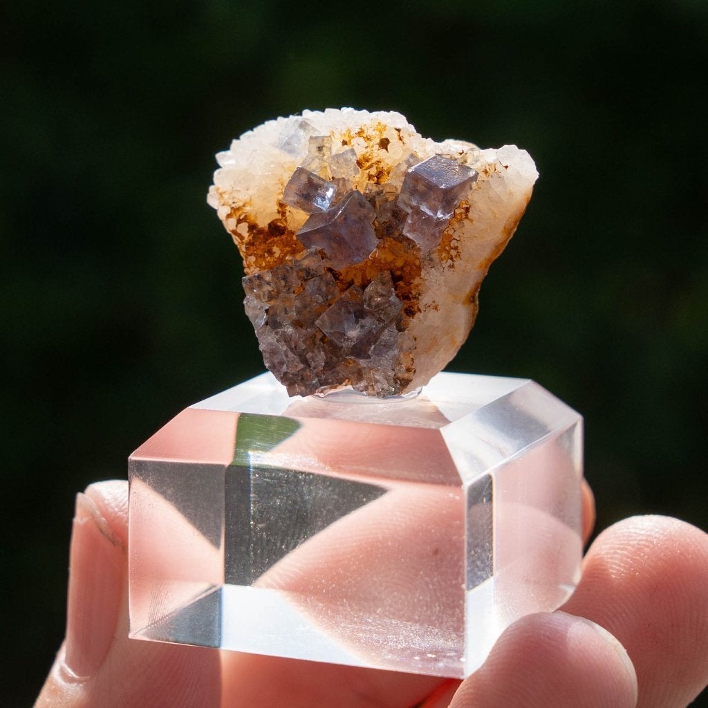 Fluoriet uit La Barre, Frankrijk #7, Ophalen of Verzenden, Mineraal