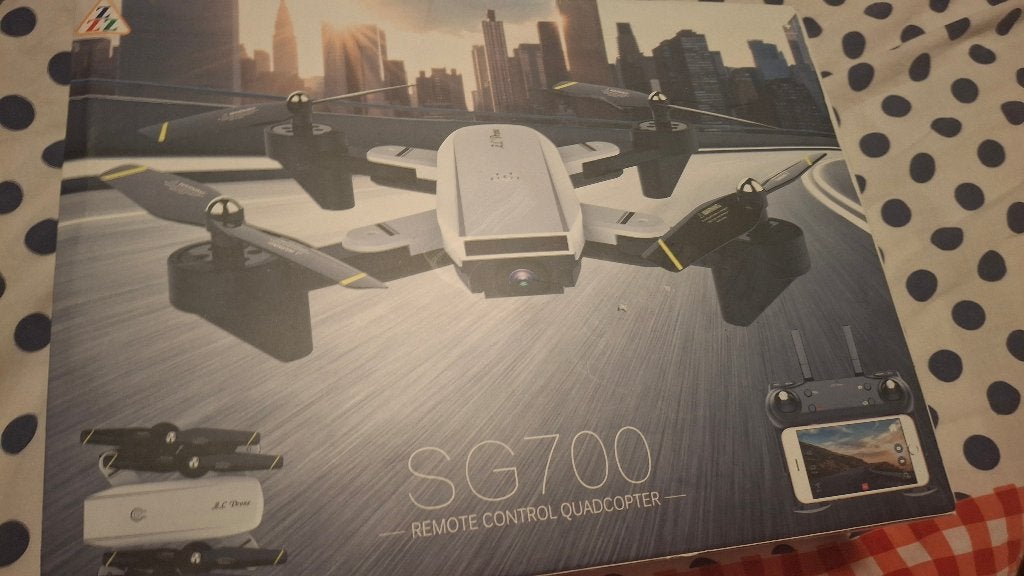 SG700 Drone Quadcopter, Gebruikt, Extra accu('s), Overige merken, Ophalen of Verzenden