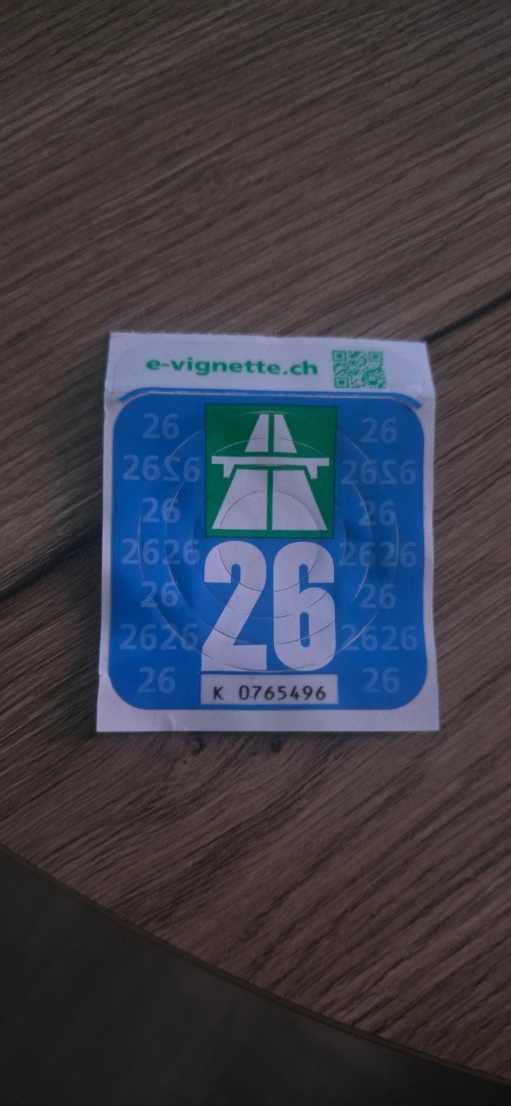 Zwitserland vignette, Tickets en Kaartjes, Eén persoon