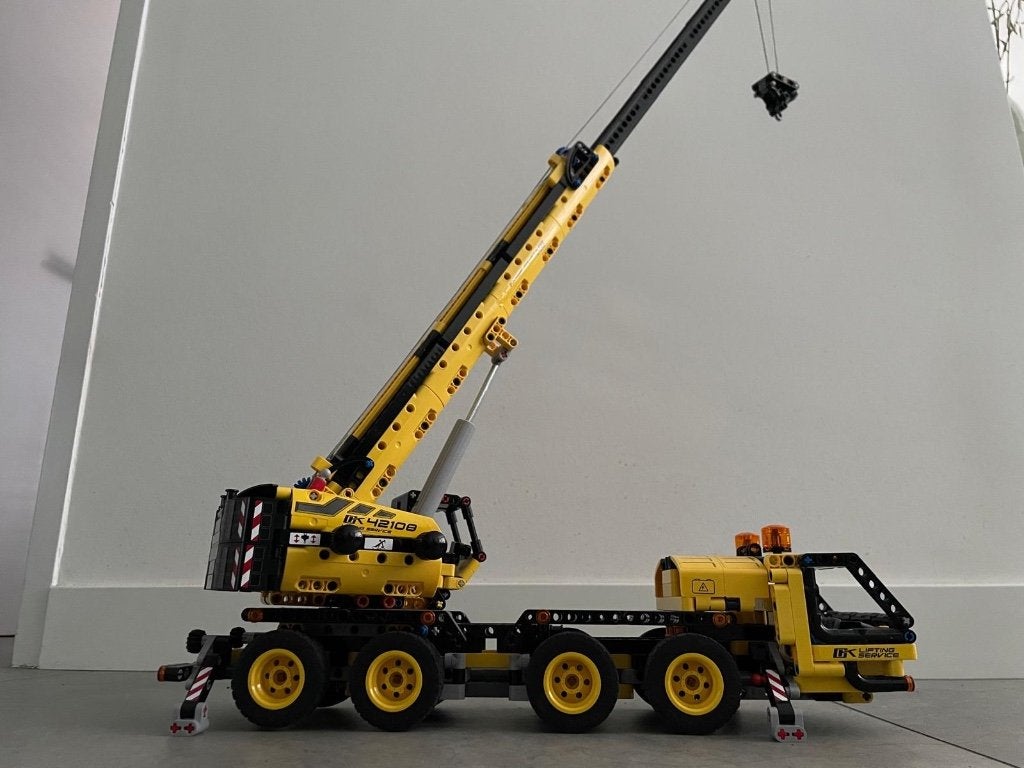 Lego Technic 42108 bouw hijskraan, Lego, Ophalen of Verzenden, Zo goed als nieuw, Technic