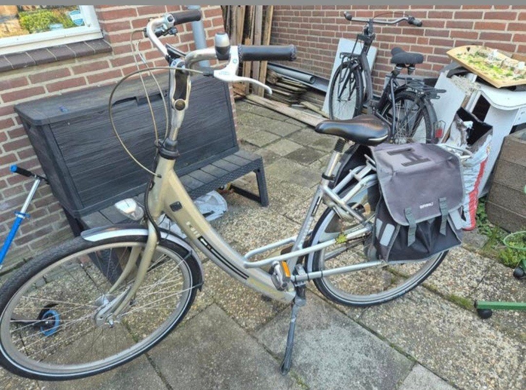 Elektrische fiets- zie advertentie, Ophalen, Velgrem, Batavus, 53 tot 56 cm