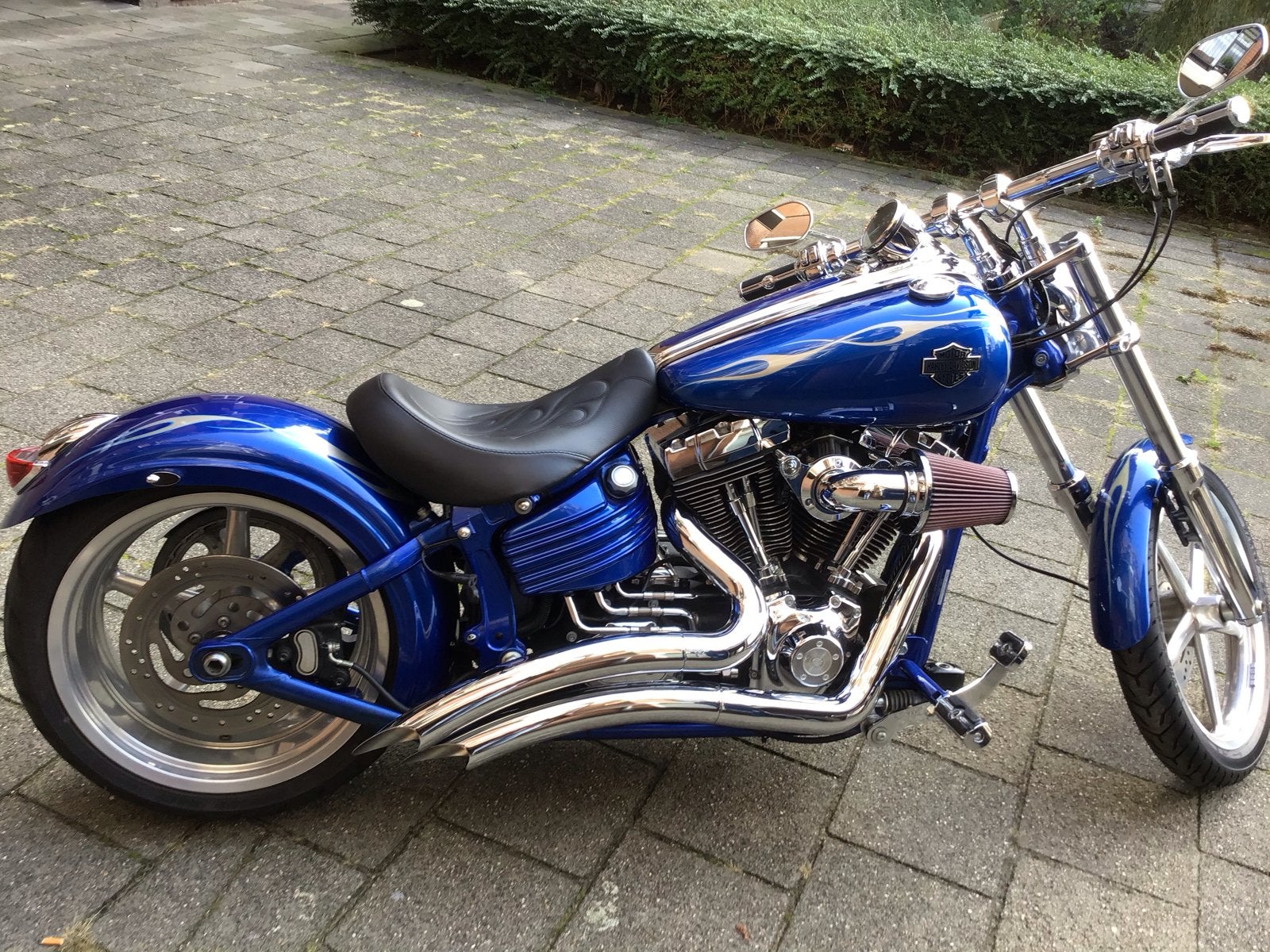 Harley-Davidson Rocker 2008 - Custom Verbouwd, Motoren, Particulier, Gebruikt, Chopper