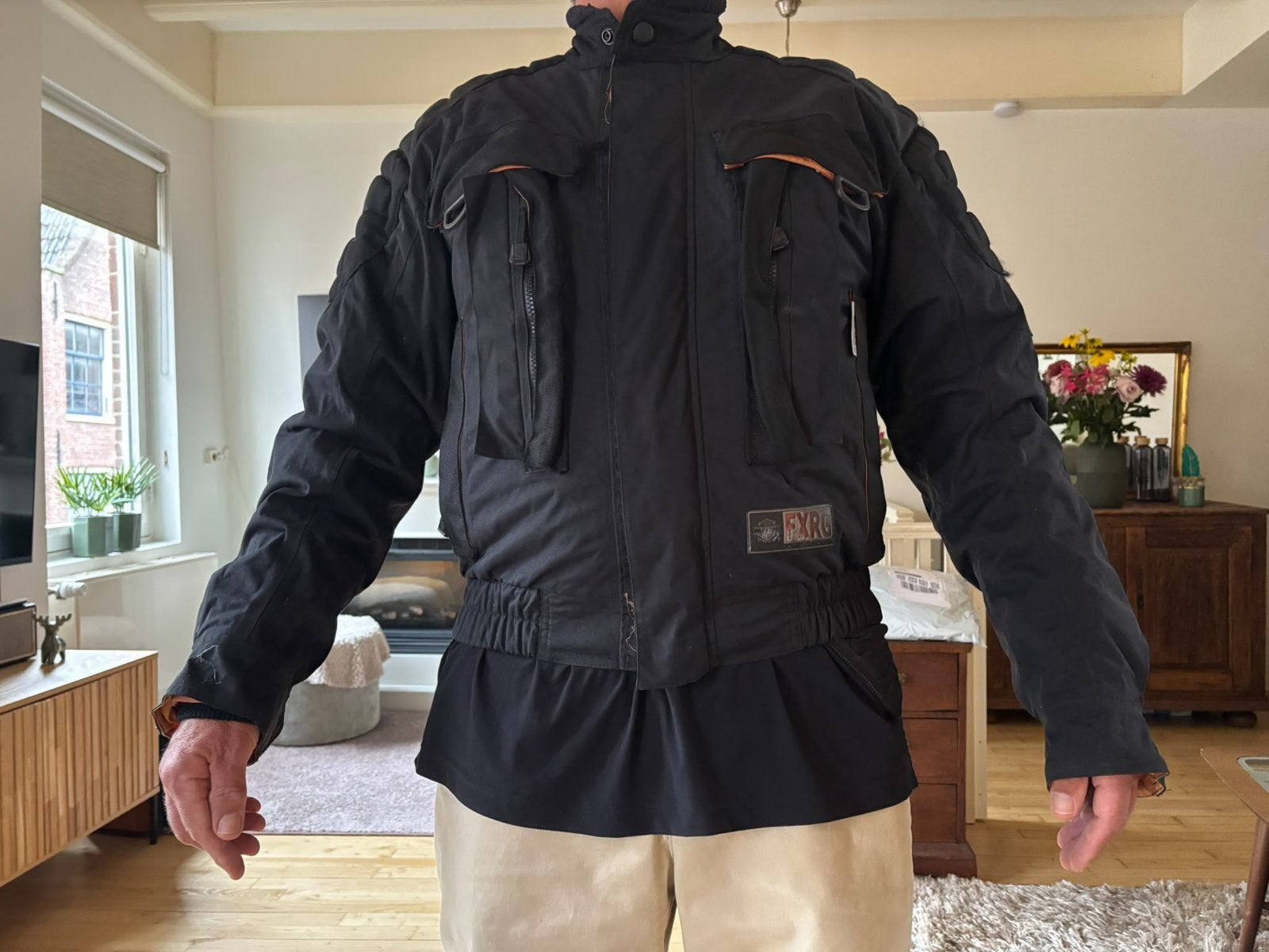 FXRG Harley-Davidson motorjas (textiel), Motoren, Ophalen of Verzenden, Tweedehands, Heren, Jas | textiel