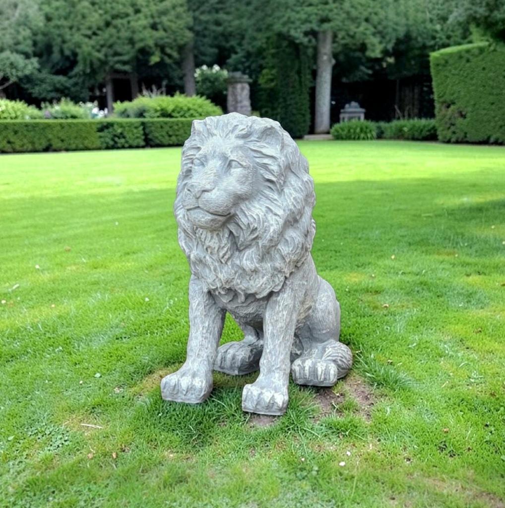 Leeuw, Koe, Nijlpaard, Kalf, Gorilla Realistisch dierenbeeld, Tuin en Terras, Tuinbeelden, Ophalen, Nieuw, Kunststof, Dierenbeeld