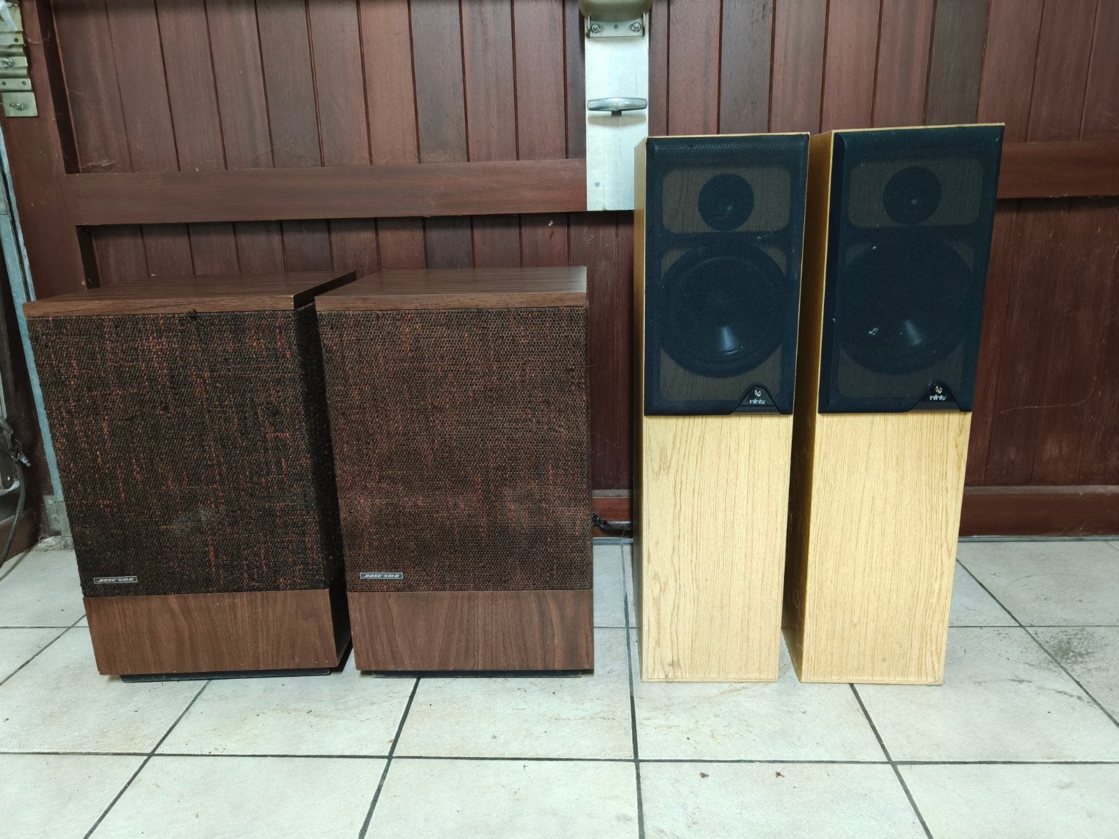 2 sets speakers, Audio, Tv en Foto, Luidsprekers, Ophalen, Bose