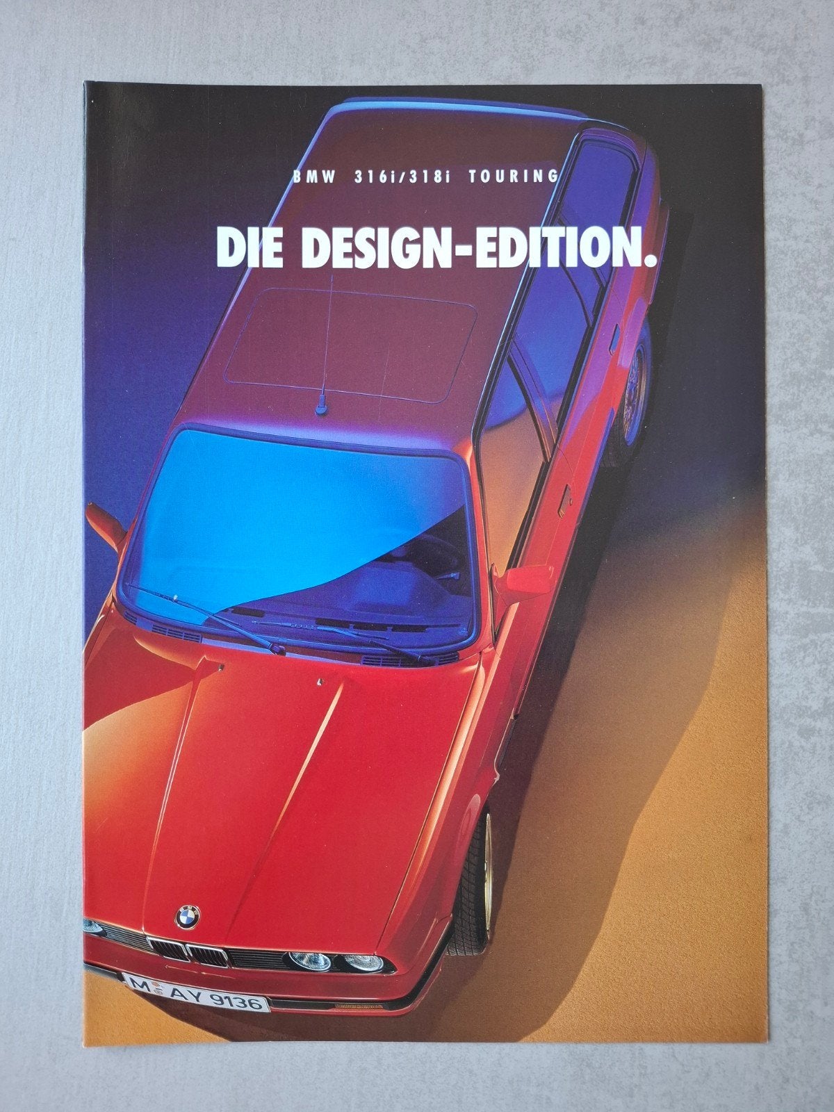 BMW 316i/318i Touring Design-Edition brochure - 1993, Ophalen of Verzenden, Zo goed als nieuw, BMW