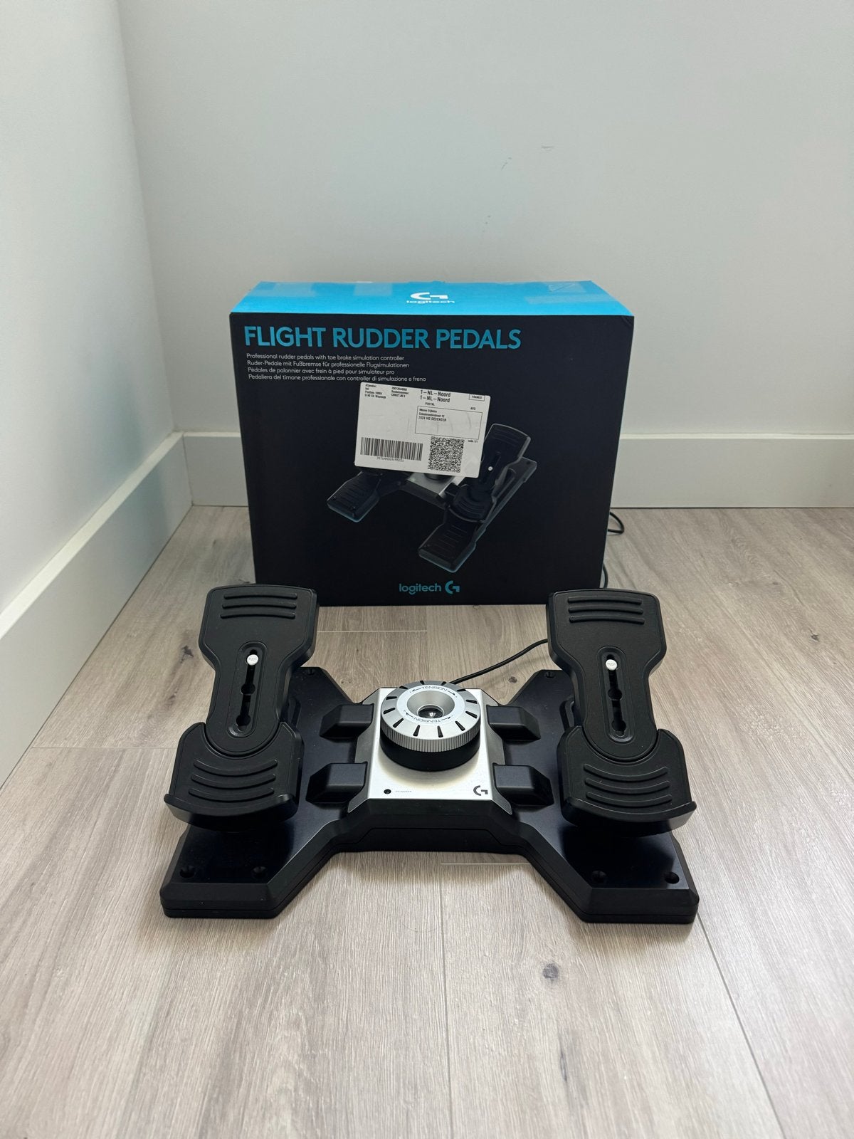 Logitech Flight Rudder Pedals, Ophalen of Verzenden, Overige merken, Nieuw