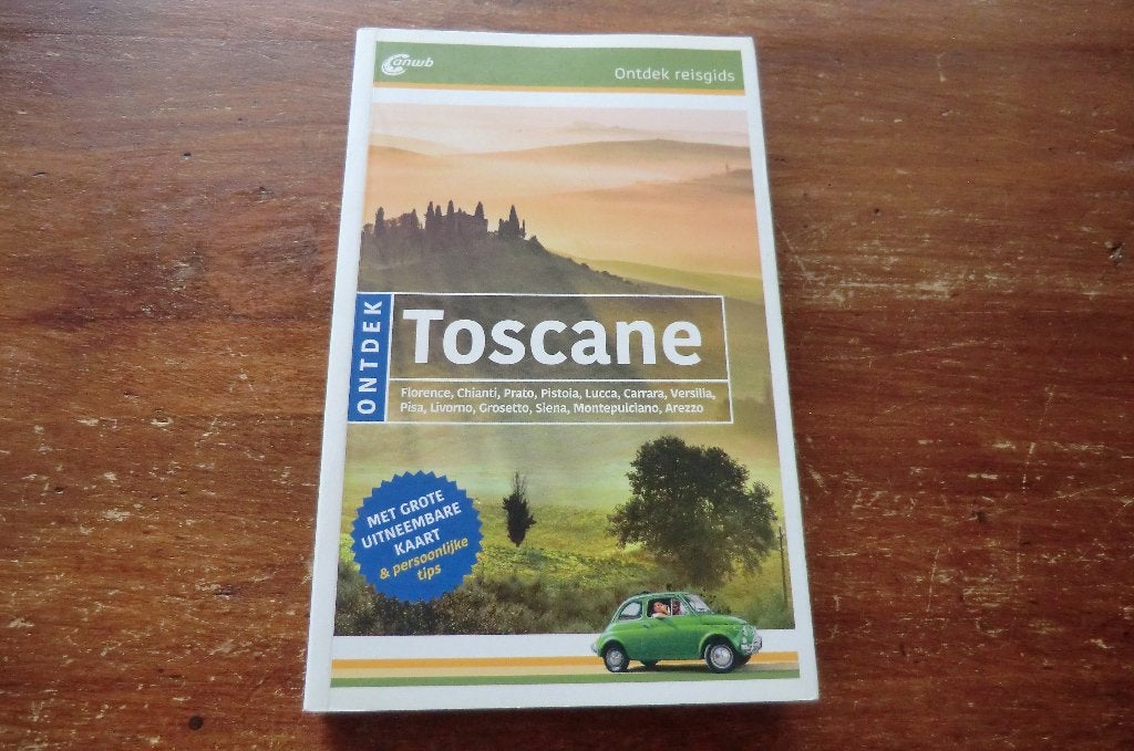 reisgids - Toscane - anwb ontdek reisgids (2019) / Florence, Europa, Ophalen of Verzenden, Zo goed als nieuw, Reisgids of -boek