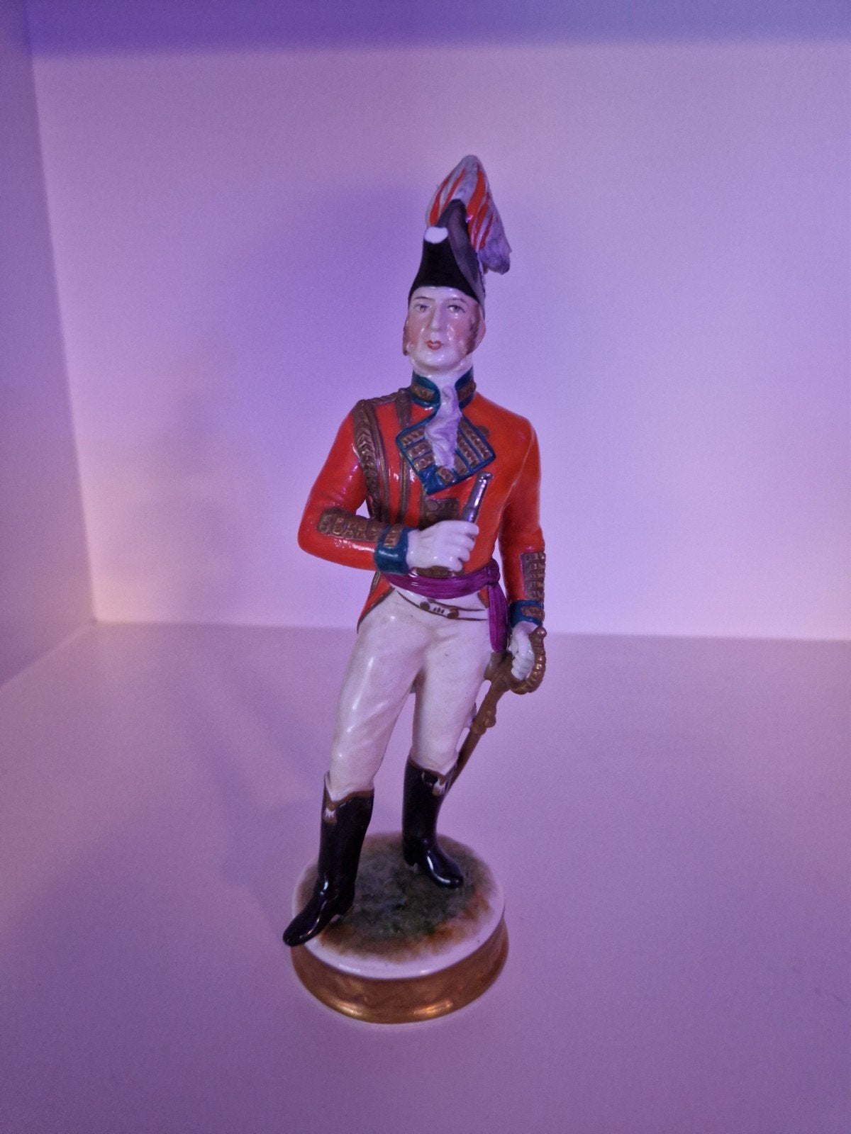 Porseleinen beeld Luitenant-generaal 1815 van Rudolf Kämmer, Ophalen of Verzenden